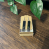 Butterfly Etched Earrings