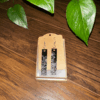Sunflower Etched Earrings - Image 2